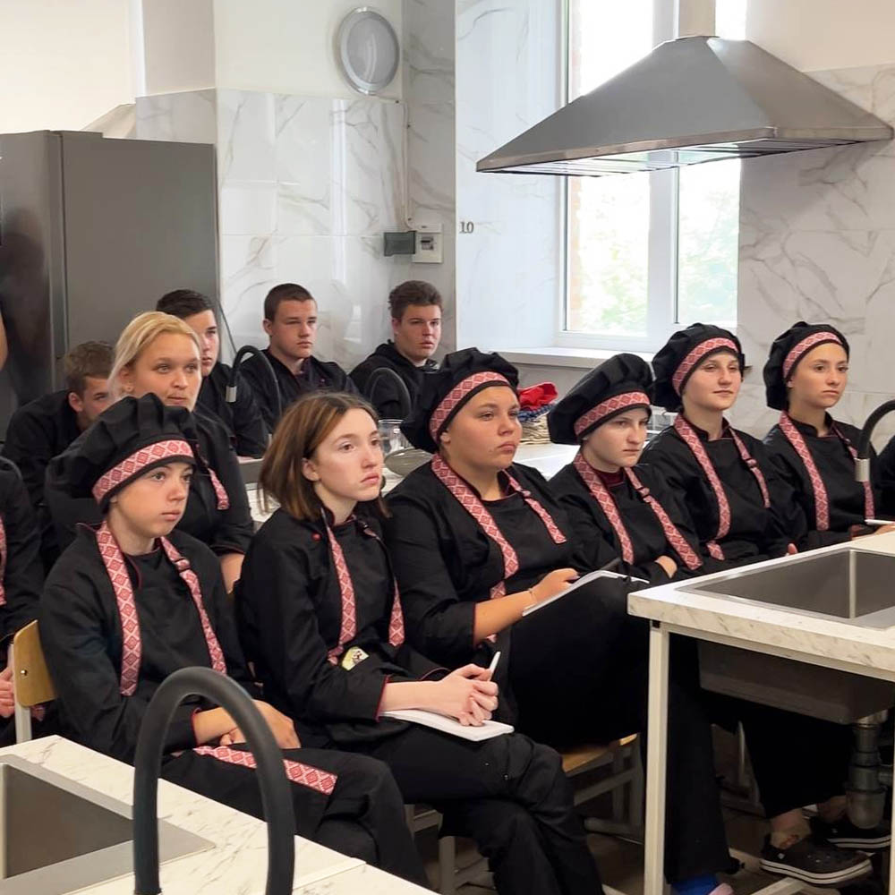 Мастер-класс Искусство рамена для студентов Васильковского профессионального лицея