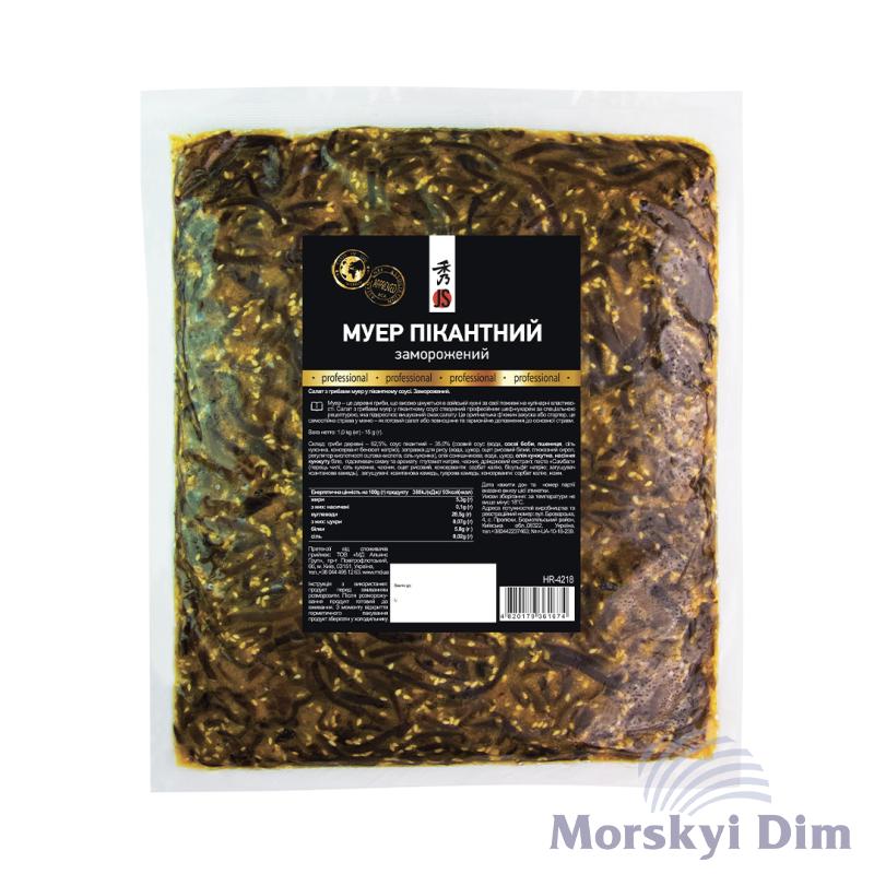 Салат с грибами муэр в пикантном соусе, JS, 1кг