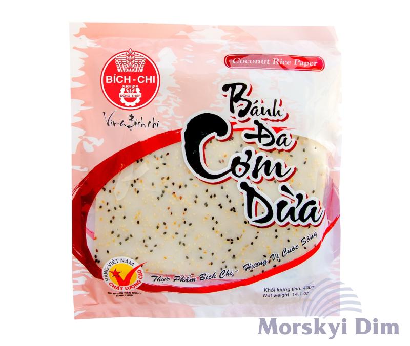 Рисово-кокосовая бумага с кунжутом