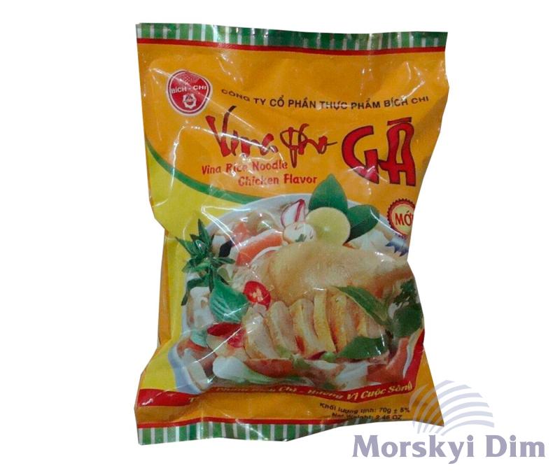 Рисовая лапша быстрого приготовления Vina Pho Ga, BICH-CHI, 70г